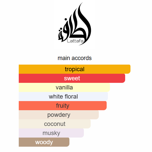 Yara Tous Perfumes 100ML